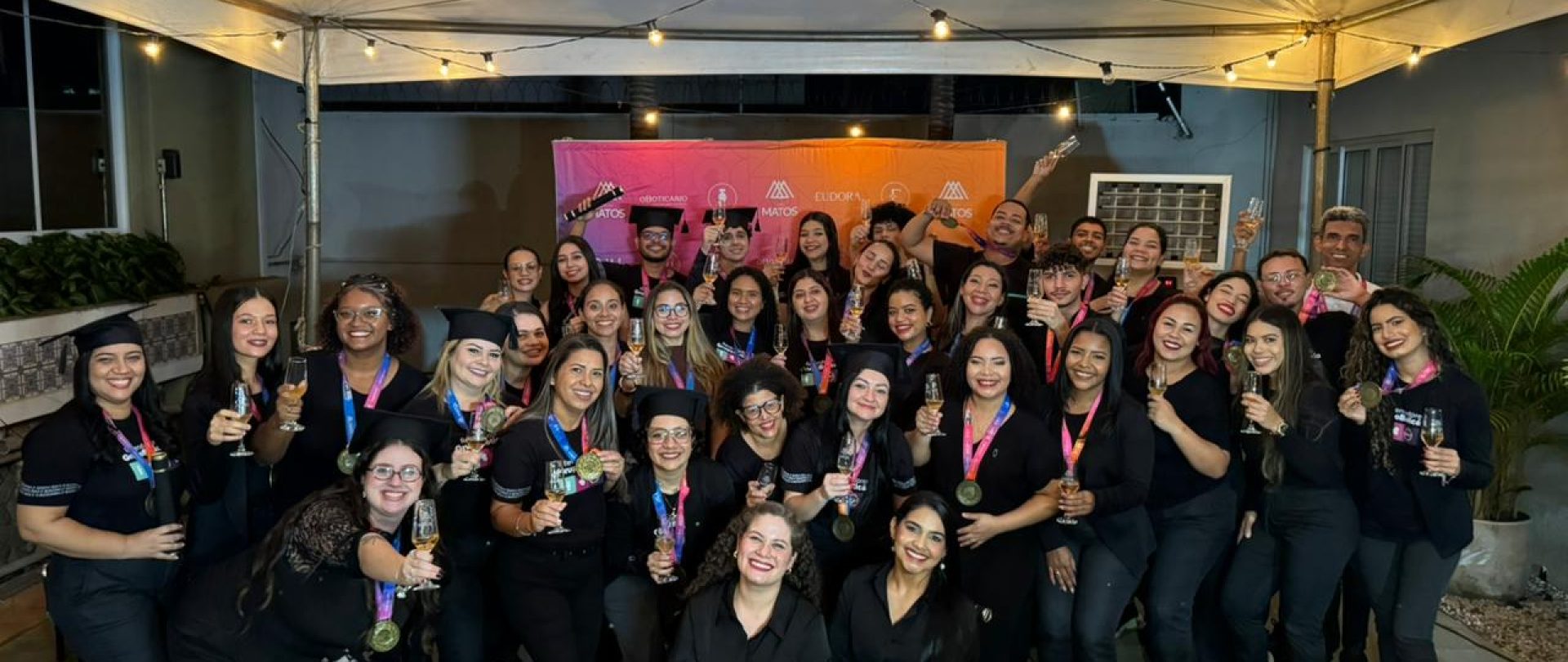 Uma nova etapa, um novo sobrenome: Grupo Matos celebra a formatura de 32 colaboradores